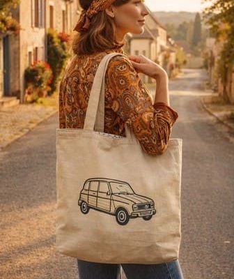 sac 4L verte Campagne "La Bohème"