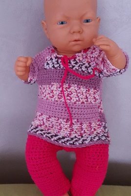 Tenue baigneur fille ensemble rose