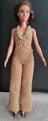 Barbie combinaison beige