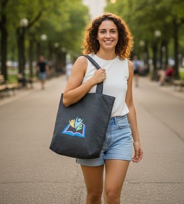 Sac brodé L'envol L'Évasion Culturelle