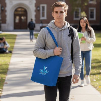 Sac brodé L'envol "Campus"