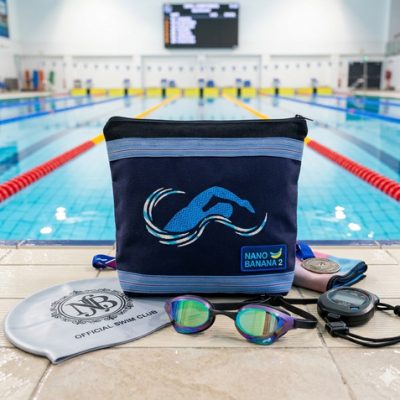 Trousse sport "Sillage Bleu"