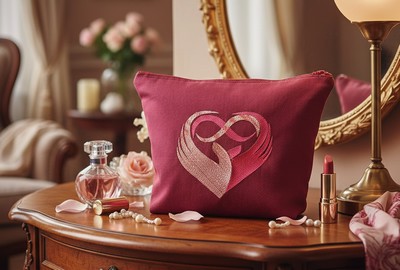 Trousse cœur "Infini"