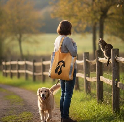 Sac brodé Trio Complice
