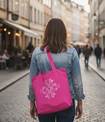 Sac brodé arabesque Nectar de Rose