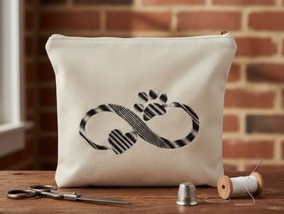 trousse infinie chat 2 beige