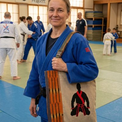 Sac brodé sport "L'Ippon de Légende"