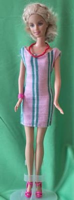 Barbie robe été rayée