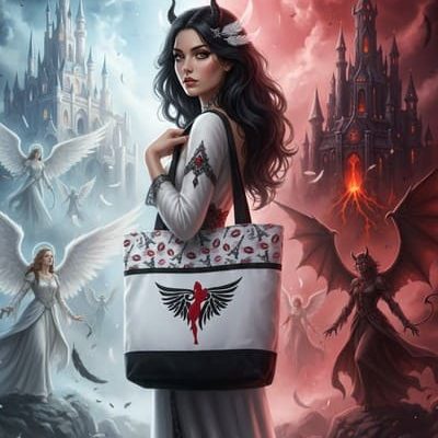 Le Sac brodé "Égérie Céleste"