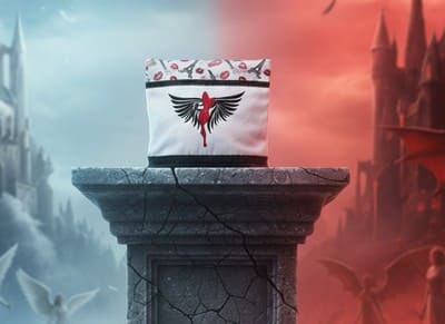 Trousse brodée « Égérie Céleste »