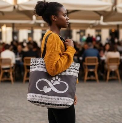 sac brodé infini "L’Infini des Murmures"